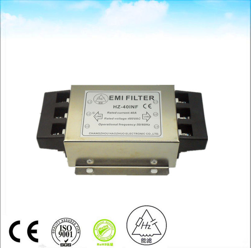 380VAC 30A-100A  EMI Suppression Filter 11KW Inverter Noise Suppression rf shielding room emc chamber emc anechoic chamber