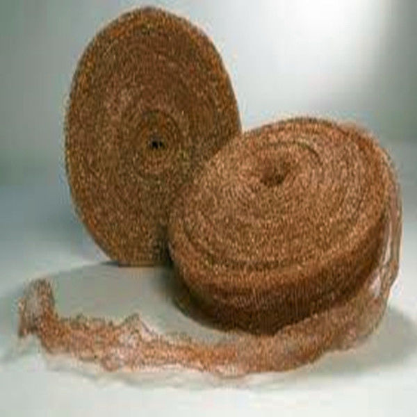 Emc RF EMI Shielding Materials Reeled Copper Wool For Mri Rf Room