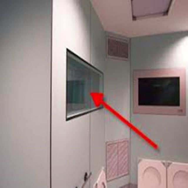 1.2x0.8M Emi Shielded Windows customized accept emc anechoic chamber rf shielding room